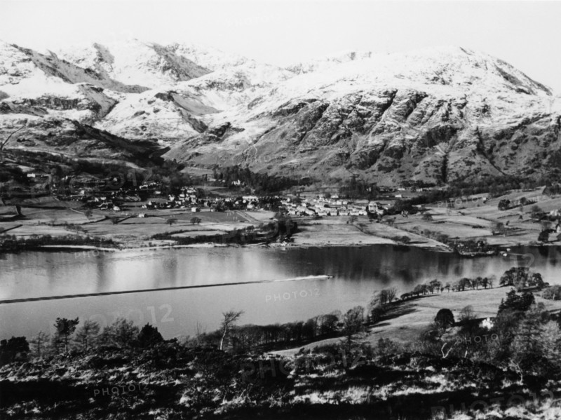Bluebird K7 on Coniston Water, Cumbria, possibly Christmas Day, 1966. Artist: Unknown