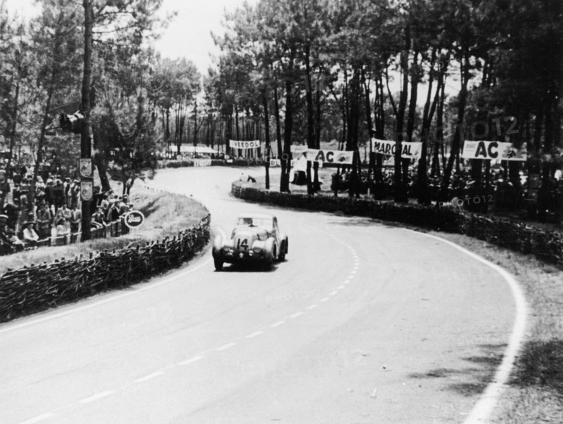 1939 Bentley Corniche at Le Mans, France, 1951. Artist: Unknown