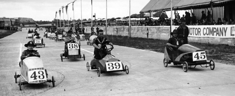 Soap Box Derby, Crystal Palace, London, 1939. Artist: Unknown