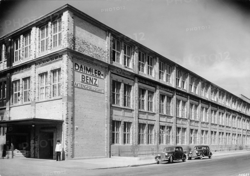 The Daimler-Benz factory, Stuttgart, Germany, c1950. Artist: Unknown