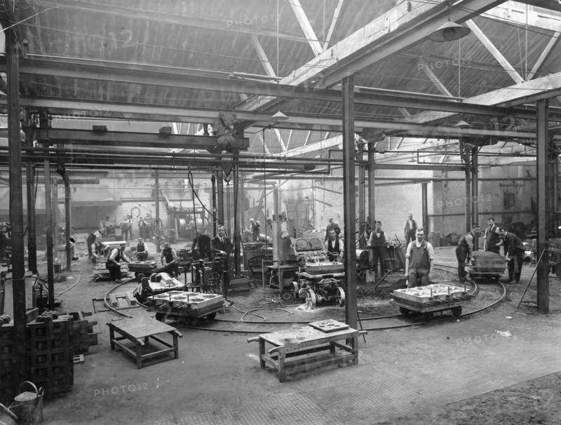 Aluminium belt, Wolseley foundry, 1920s. Artist: Unknown