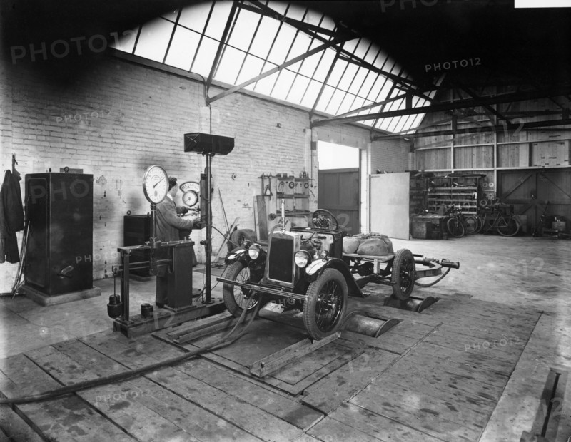 Morris Minor on test, Cowley, Oxfordshire, c1930. Artist: Unknown