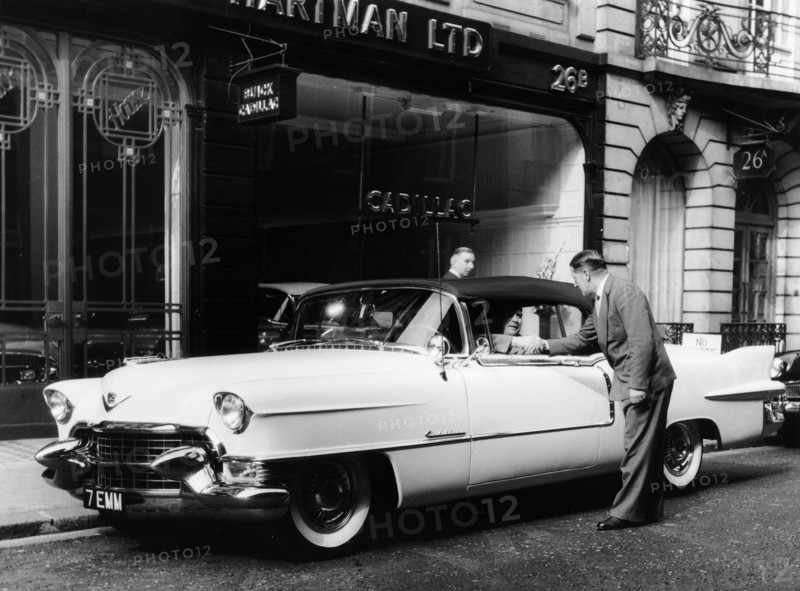 1954 Cadillac Convertible, (c1954?). Artist: Unknown