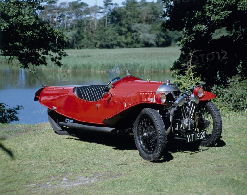 A 1927 Morgan Aero. Artist: Unknown