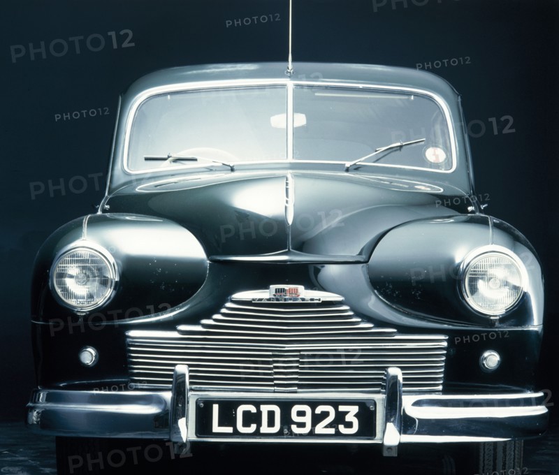 Front view of a 1951 Standard 'Vanguard 1'. Artist: Unknown