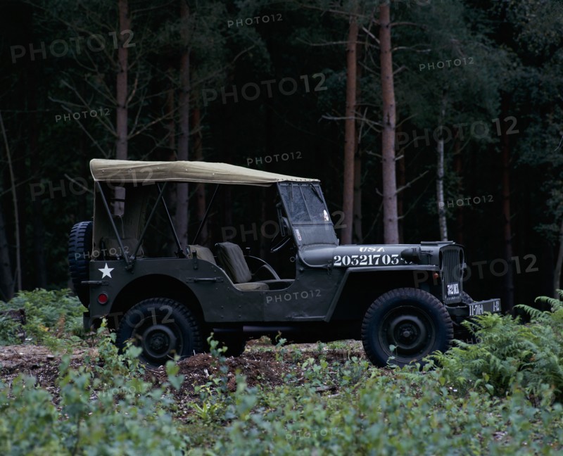 A 1943 Willys Jeep. Artist: Unknown