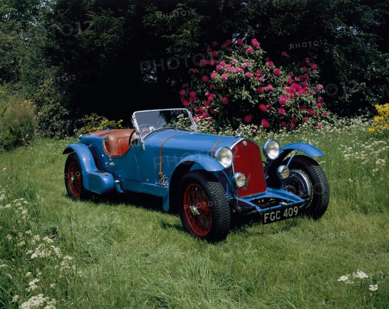 A 1933 Alfa Romeo 8C 2300. Artist: Unknown
