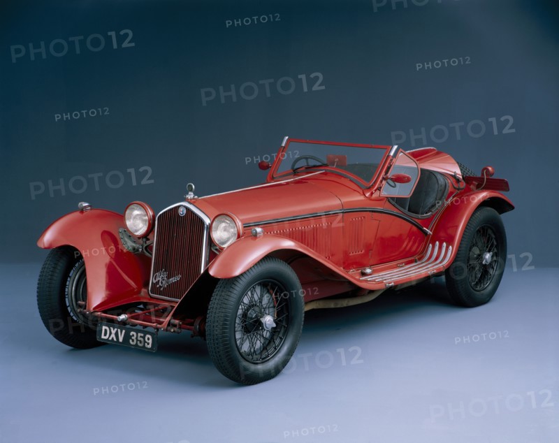 A 1933 Alfa Romeo 8C 2300 Corto. Artist: Unknown