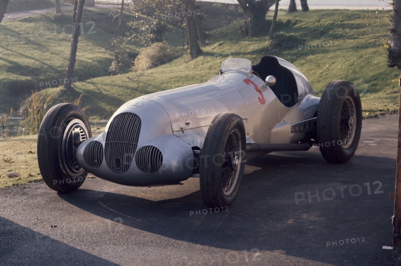 1937 Mercedes Benz W125. Artist: Unknown