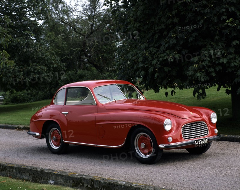1950 Ferrari 166 Inter Ghia. Artist: Unknown
