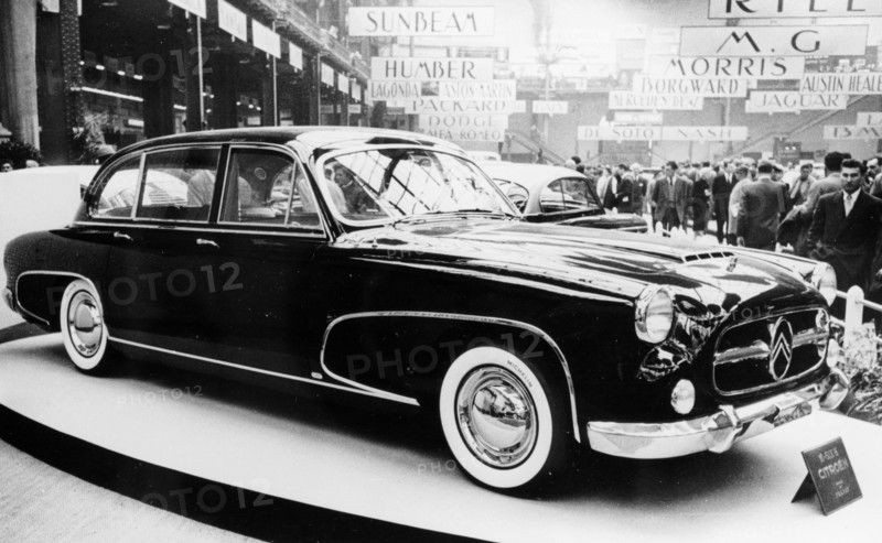 1955 Citroën 15CV, specially built for an ambassador, (c1955?). Artist: Unknown