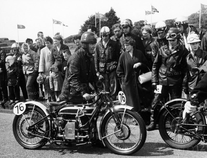 1926 Douglas motorbike, Douglas, Isle of Man, 1961. Artist: Unknown