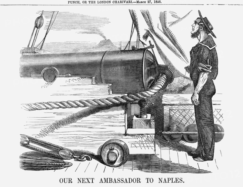'Our next Ambassador to Naples.' 1858. Artist: Unknown