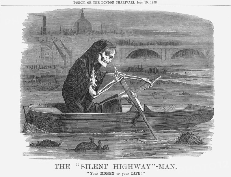'The Silent Highway - Man', 1858. Artist: Unknown