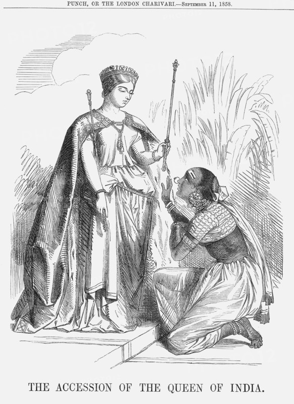 'The Accession of the Queen of India', 1858. Artist: Unknown
