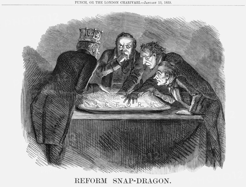 'Reform Snap-Dragon', 1859. Artist: Unknown