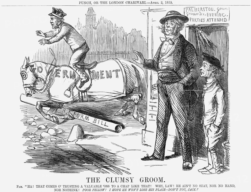 'The Clumsy Groom', 1859. Artist: Unknown