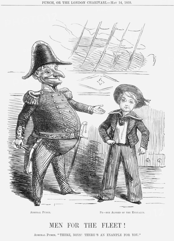 'Men for the Fleet!', 1859. Artist: Unknown
