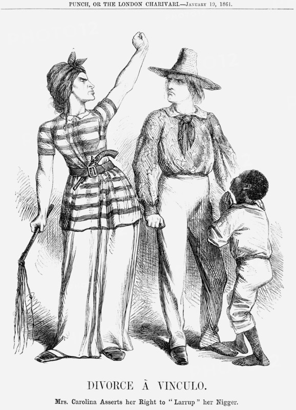 'Divorce À Vinculo', 1861. Artist: Unknown