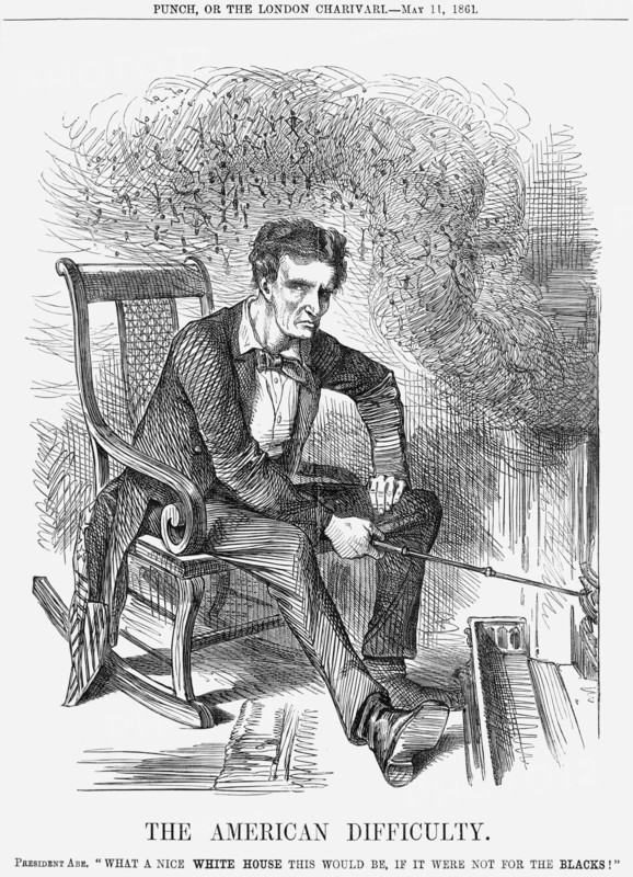 'The American Difficulty', 1861. Artist: Unknown