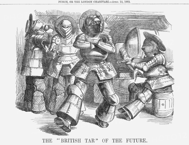 'The British Tar of The Future', 1862. Artist: Unknown