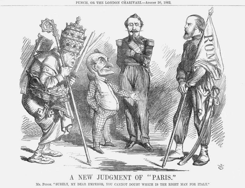 'A New Judgement of Paris', 1862. Artist: John Tenniel