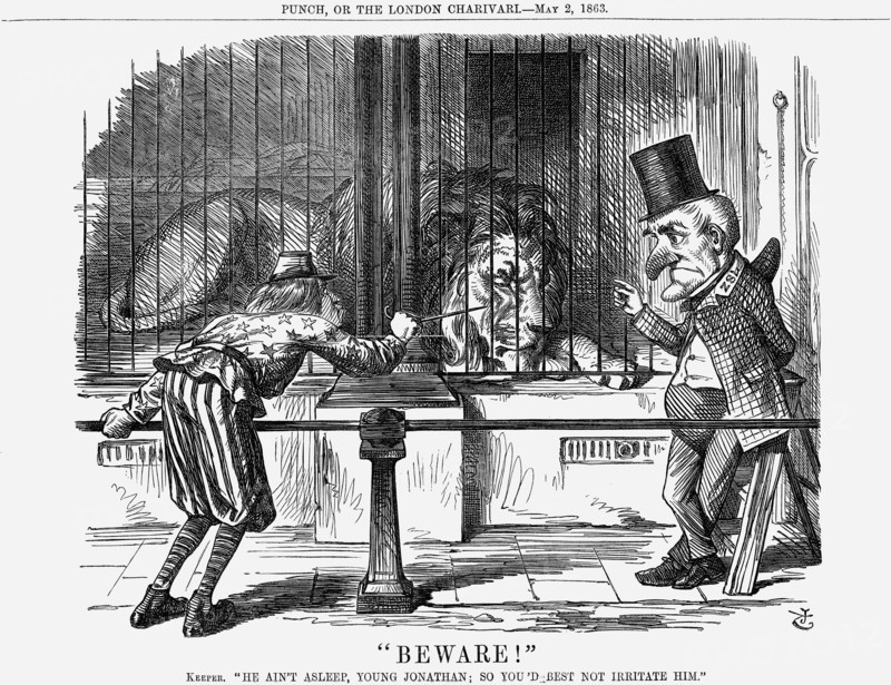 Beware!, 1863. Artist: John Tenniel