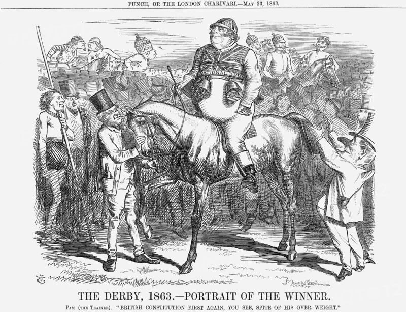 'The Derby 1863 - Portrait of The Winner', 1863. Artist: John Tenniel