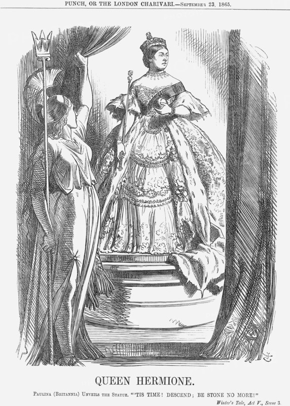 'Queen Hermione', 1865 Artist: John Tenniel