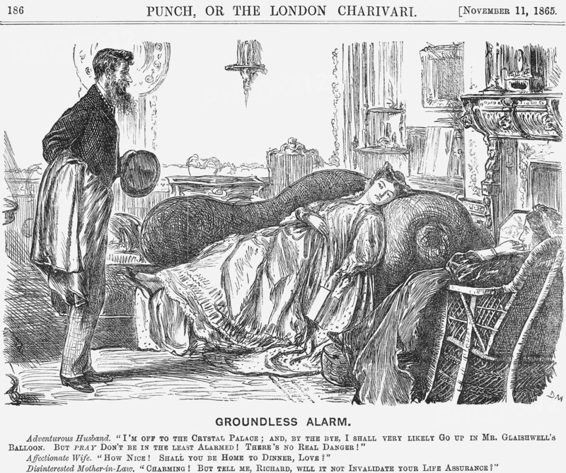 'Groundless Alarm', 1865. Artist: George du Maurier