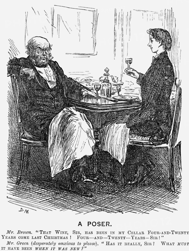'A Poser', 1866. Artist: George du Maurier