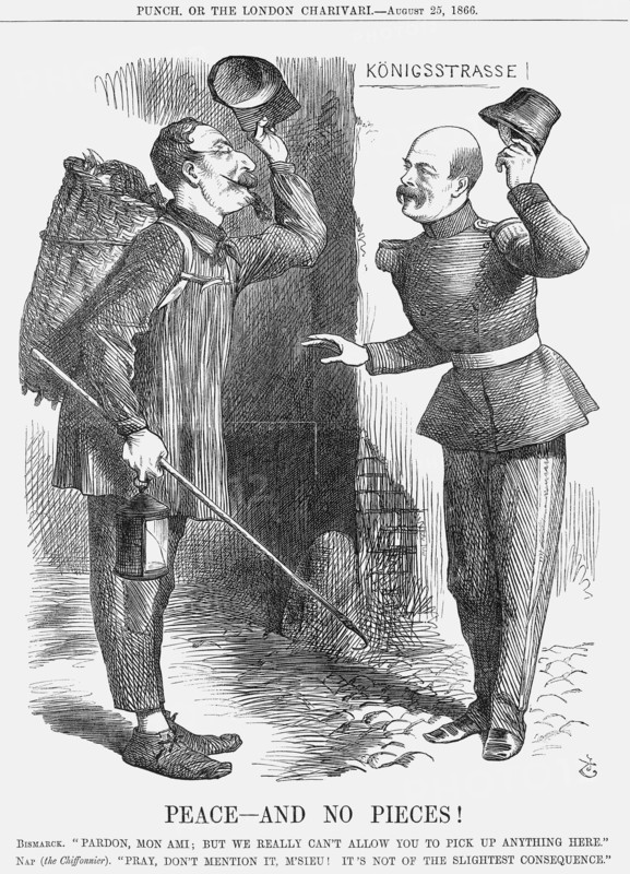 'Peace - and No Pieces!', 1866. Artist: John Tenniel