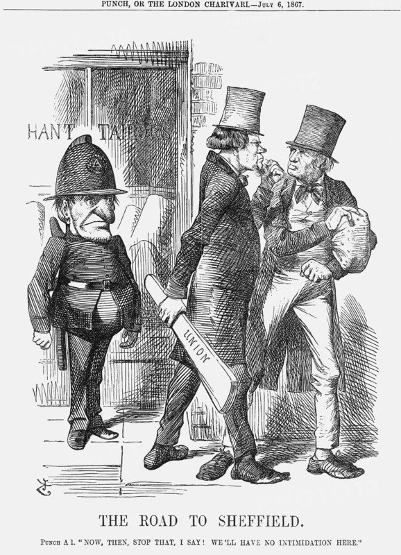 'The Road to Sheffield', 1867. Artist: John Tenniel