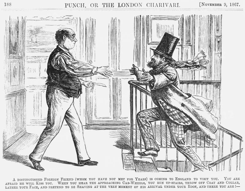 'A Distinguished Foreign Friend', 1867. Artist: Unknown