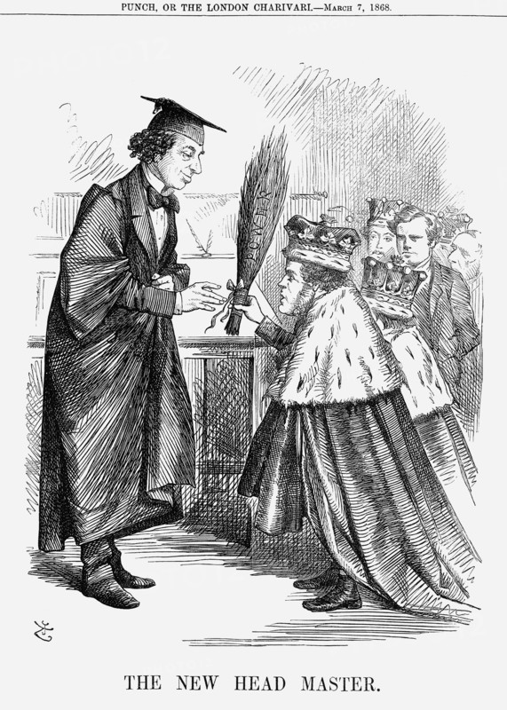 'The New Head Master', 1868. Artist: John Tenniel