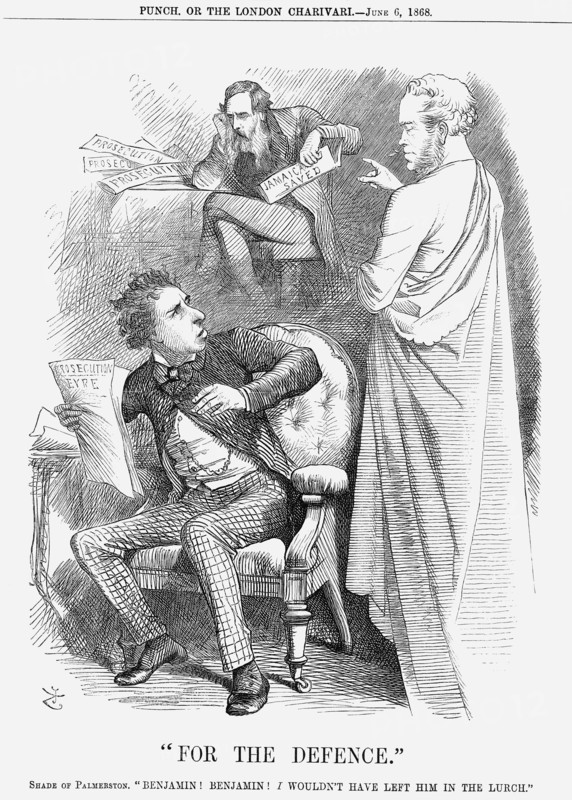 For the Defence, 1868. Artist: John Tenniel