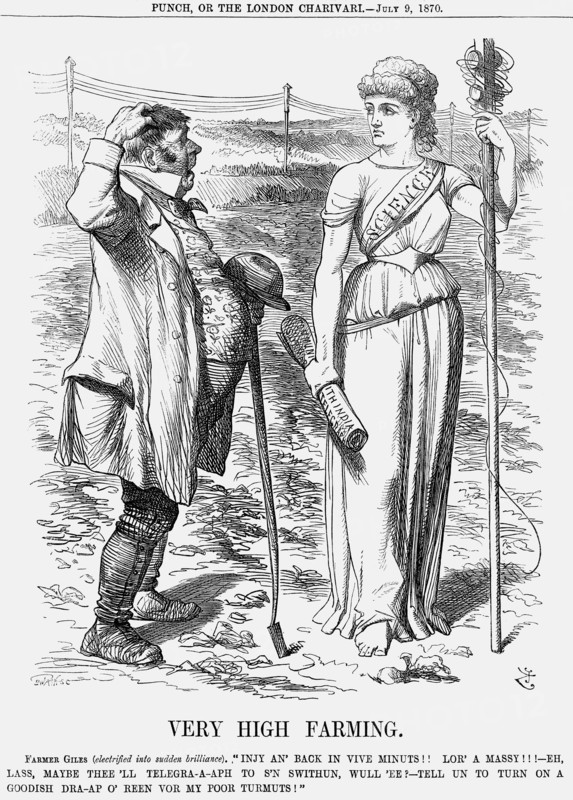 'Very High Farming', 1870. Artist: Joseph Swain