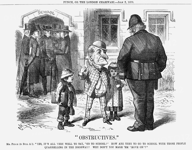Obstructives, 1870. Artist: Joseph Swain