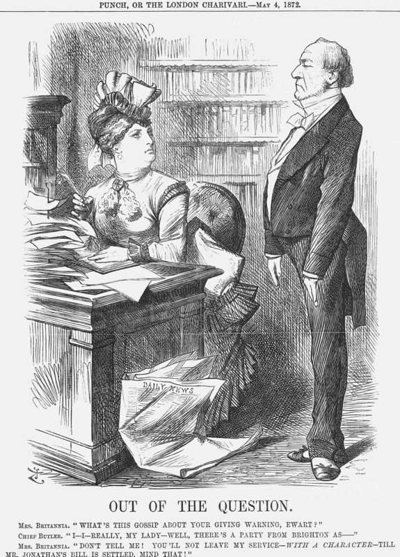 'Out of the Question', 1872. Artist: Joseph Swain