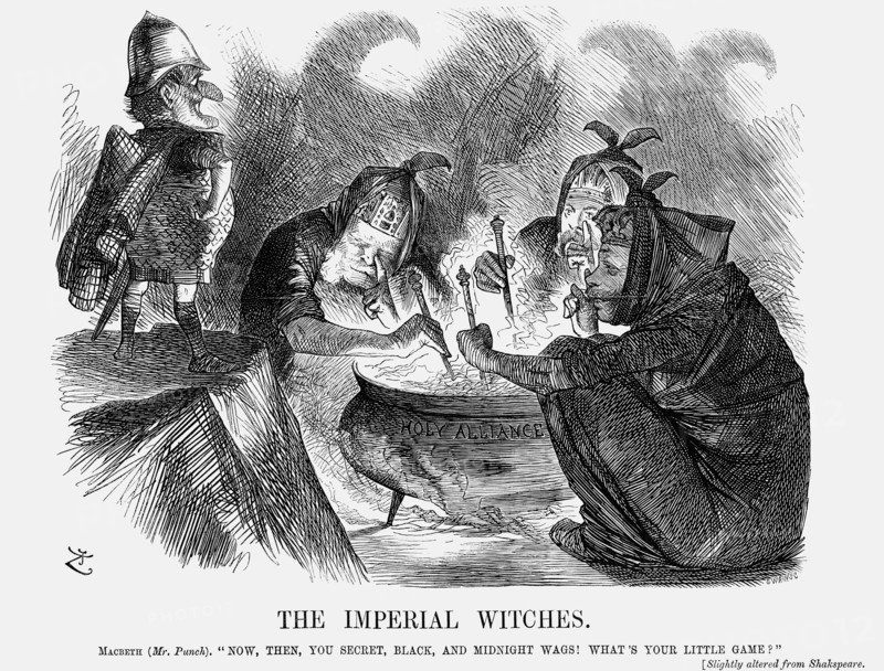 'The Imperial Witches', 1872. Artist: Joseph Swain