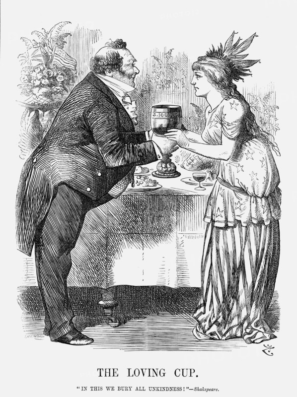 'The Loving Cup', 1872. Artist: Joseph Swain