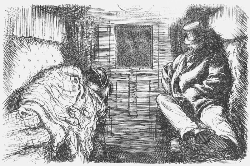 'Likes His Money's Worth', 1872. Artist: Unknown