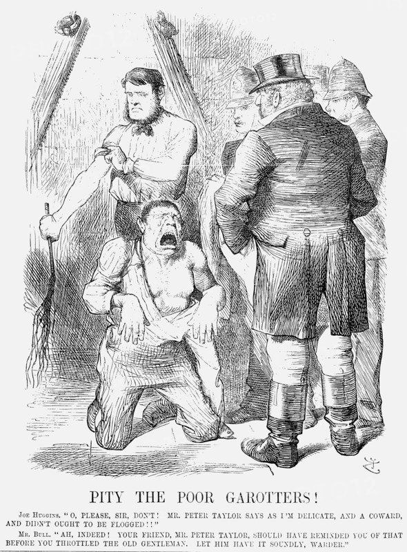 'Pity the Poor Garotters!', 1872. Artist: Unknown