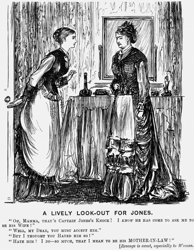 'A Lively Look-Out for Jones', 1876. Artist: George du Maurier