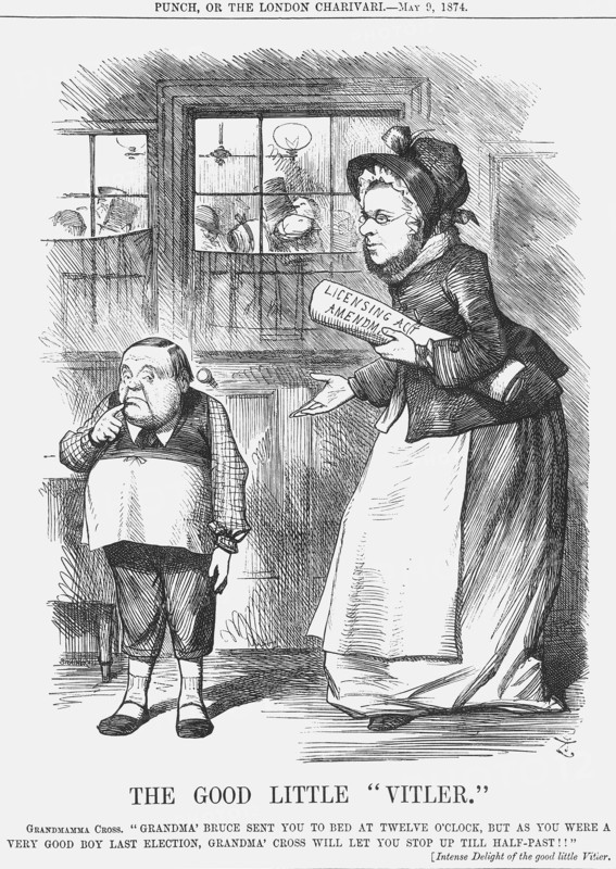 'The Good Little "Vitler"', 1874.  Creator: Joseph Swain.