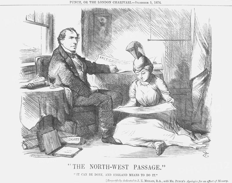 The North-West Passage, 1874. Artist: Joseph Swain