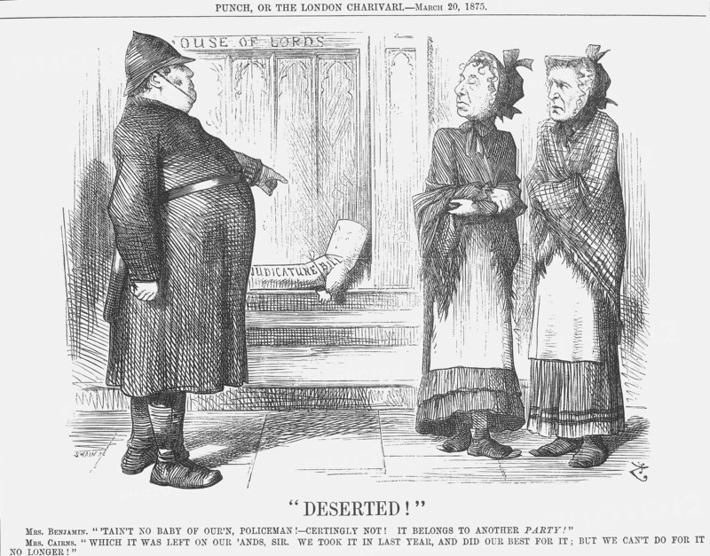 Deserted !, 1875. Artist: Joseph Swain