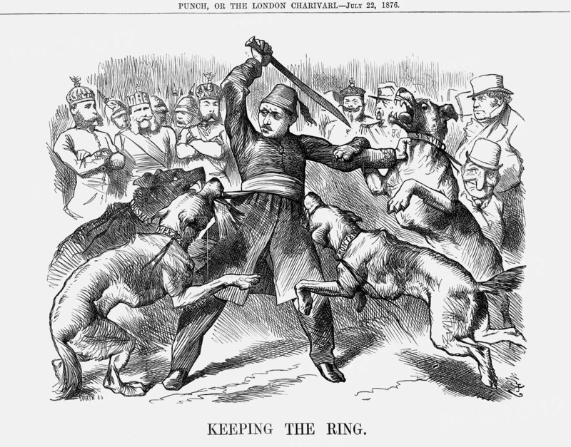 'Keeping the Ring', 1876. Artist: Joseph Swain