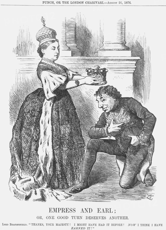 'Empress and Earl', 1876. Artist: Joseph Swain