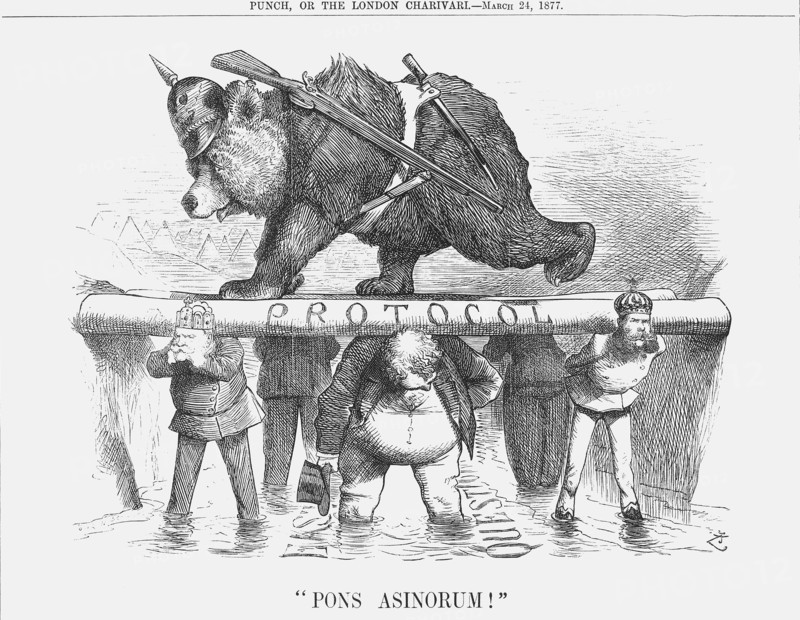 Pons Asinorum!, 1877. Artist: Joseph Swain